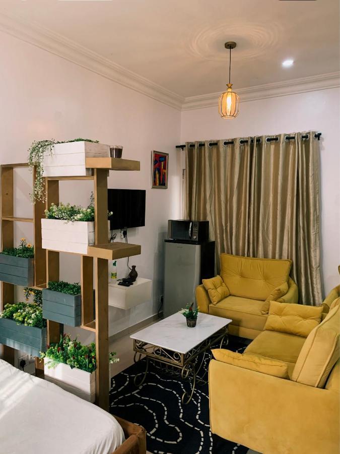 Cozy Studio Unit In Lekki Phase 1 - Kitchen, 24-7 Light, Wifi, Netflix Appartement Lagos Buitenkant foto